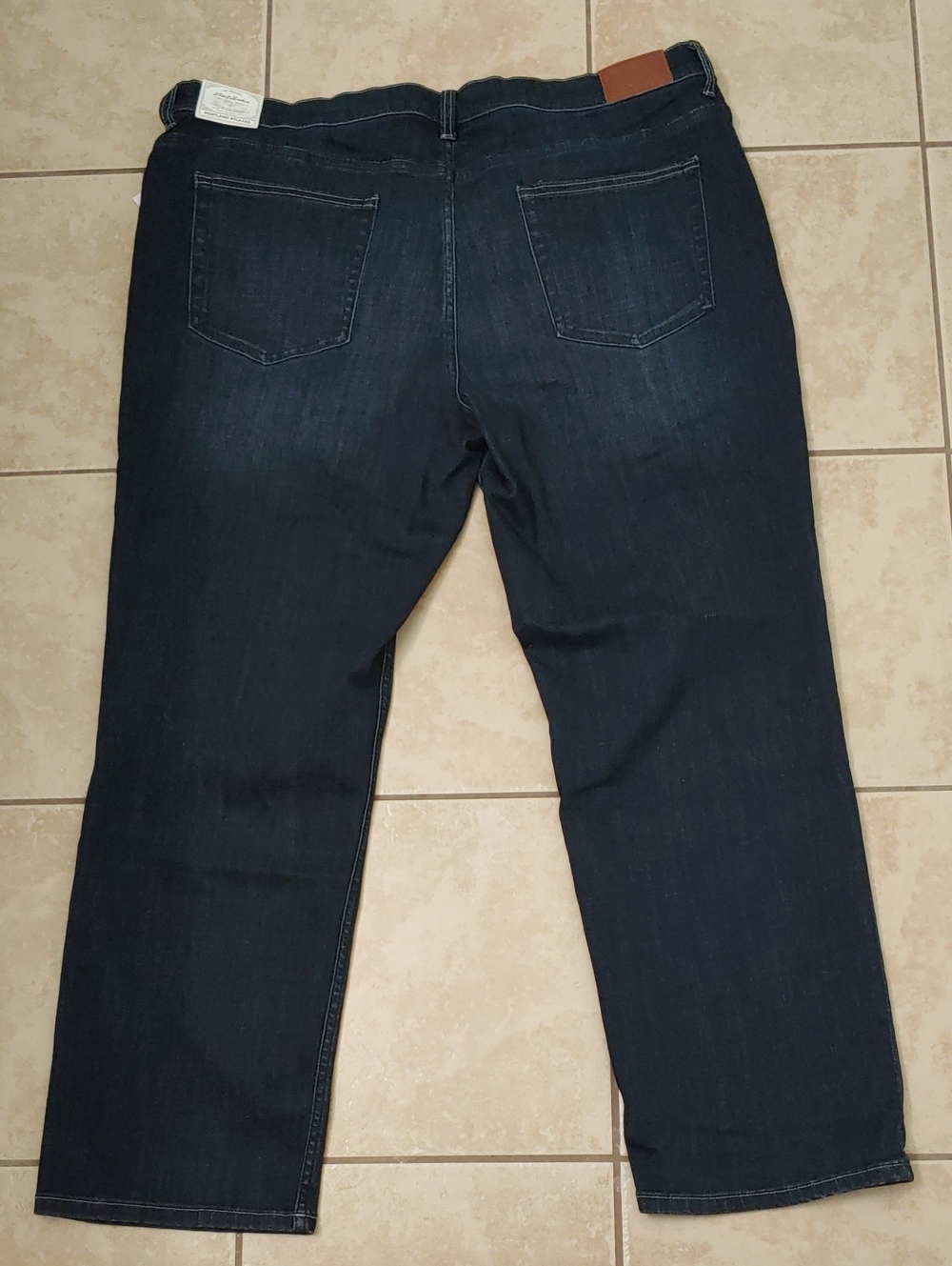 Flag & Anthem Portland Relaxed NWT Men's Jeans 38x30 Dark Wash Denim